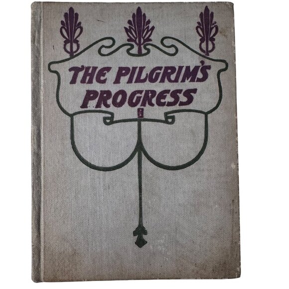 The Pilgrims Progress By John Bunyan Young Peoples Ed. Illustrated Religious - Picture 1 of 14